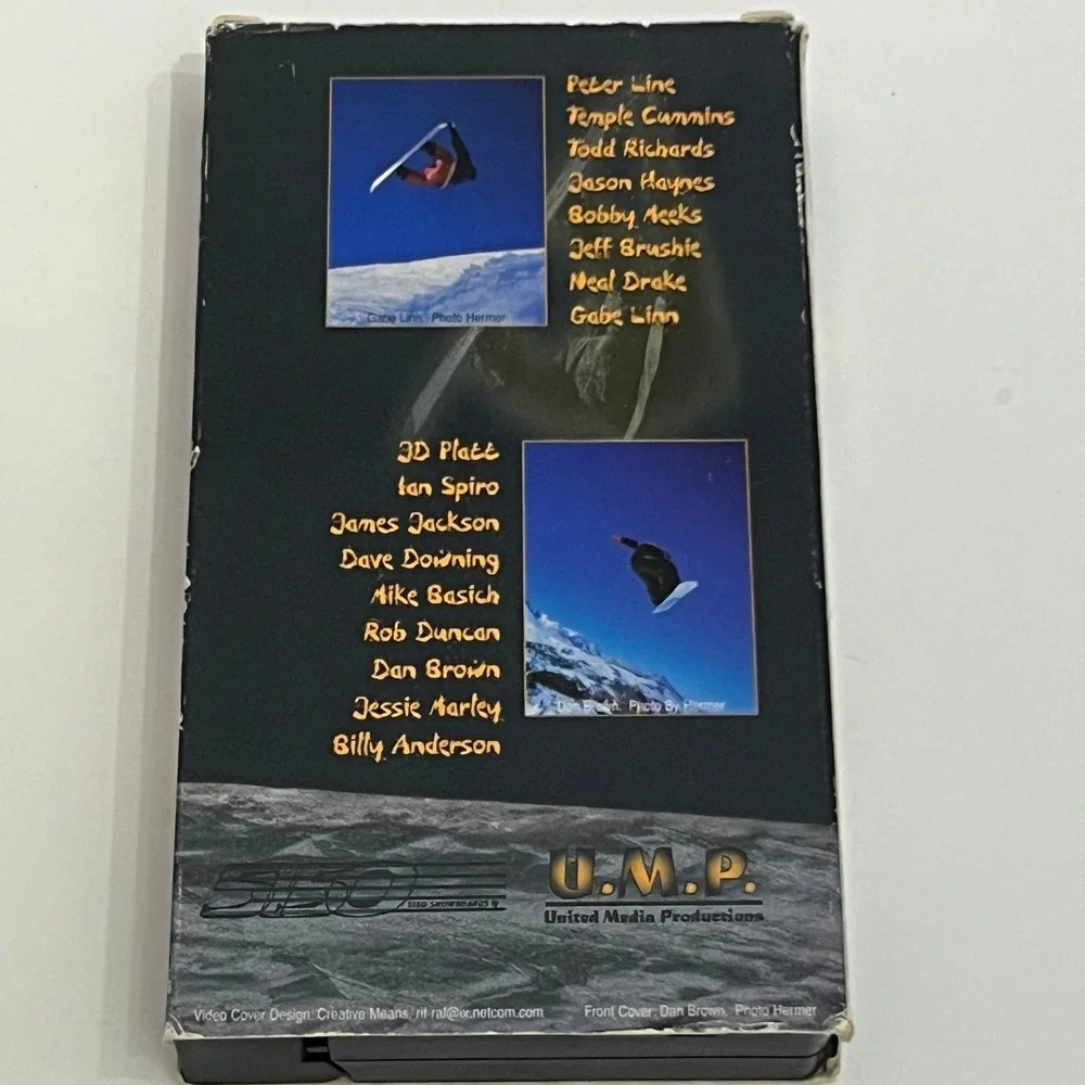 Override Snowboarding‎ VHS Video United Media Productions 1995 Classic Retro